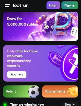 LootRUn Casino — Официальный сайт 715486709